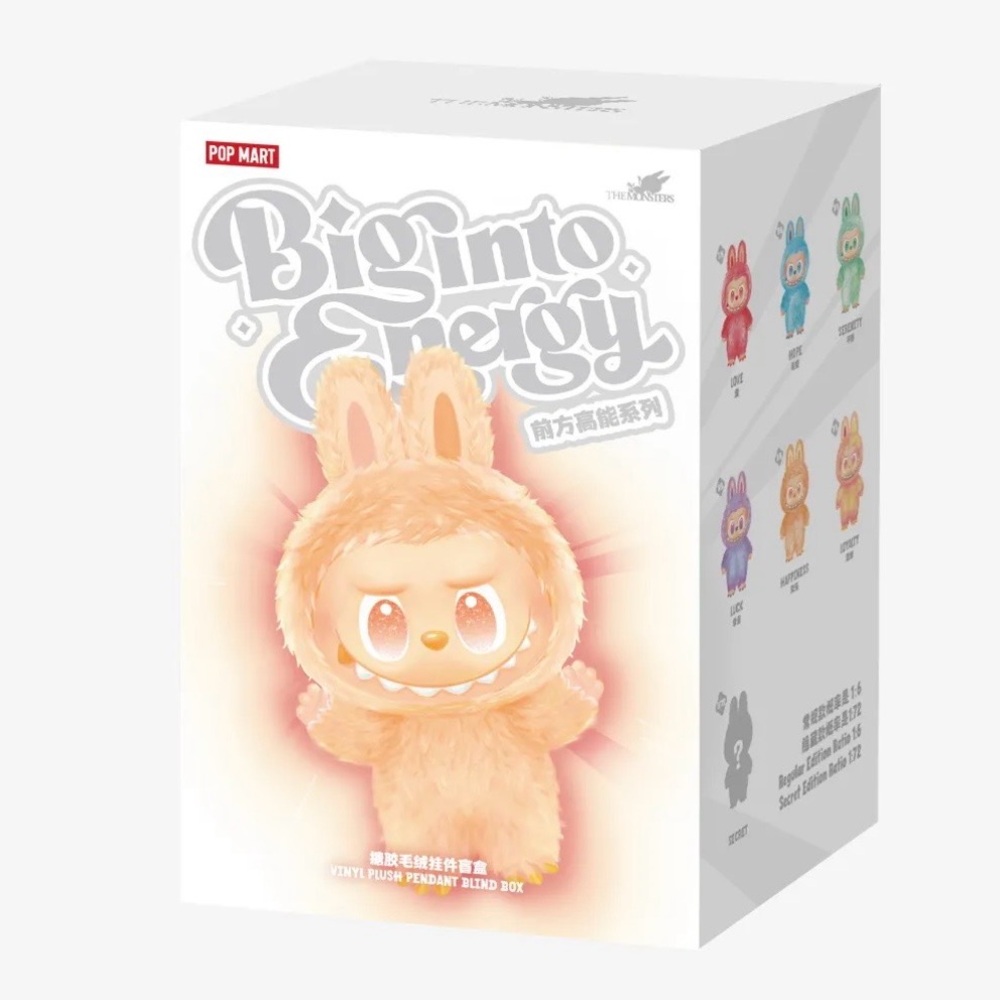 Pop Mart Big into Energy Labubu Plush Toy